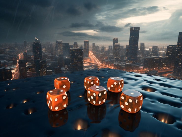 Tampilan live casino dan permainan slot pada smartphone di tangan pemain yang bersantai di rumah